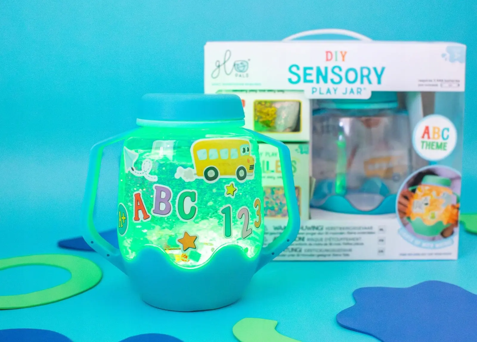 Glo Pals ABC Zestaw sensoryczny DIY - Zabawki