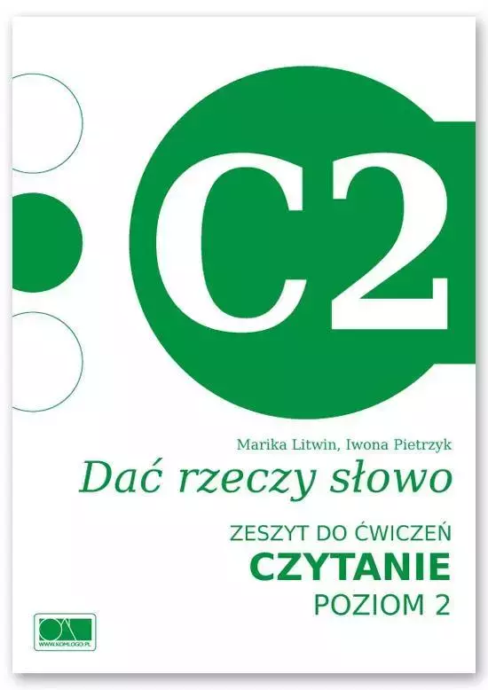 Dać rzeczy słowo. Czytanie - poziom 2. - Książki