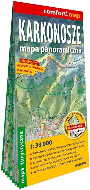 Comfort! map Karkonosze 1:33 000 - Książki