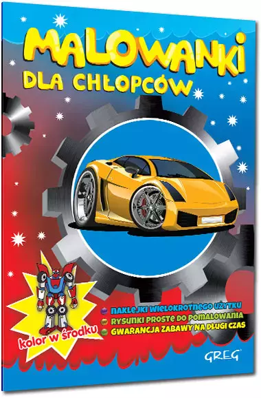 Malowanki dla chłopców - Książki