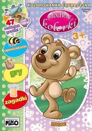Słodkie kolorki. Misie - Książki