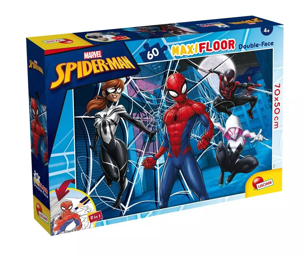 Puzzle 60 podłogowe Spiderman - Puzzle
