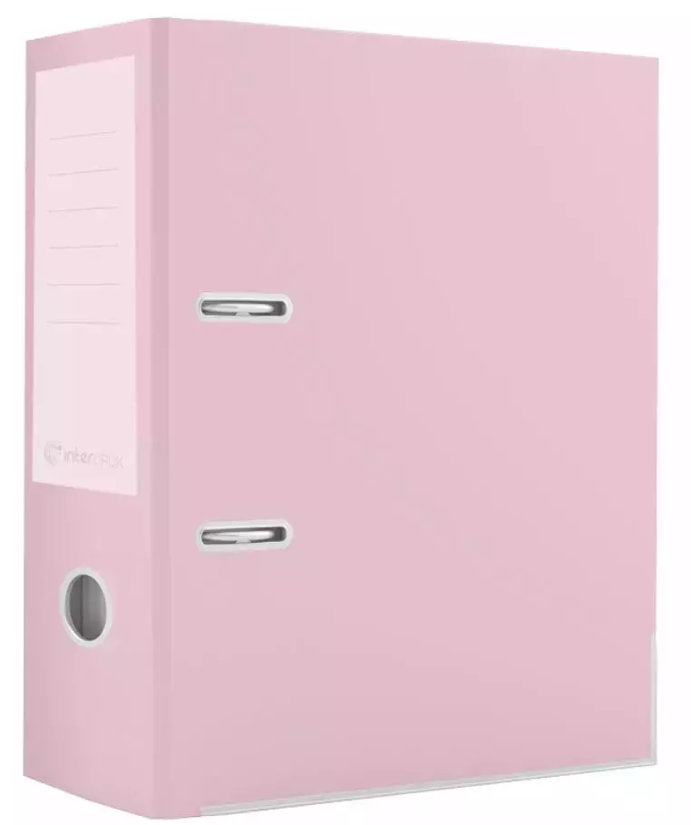 Segregator A4, grzbiet 7.5 cm, różowy pastelowy - Papiernicze i szkolne