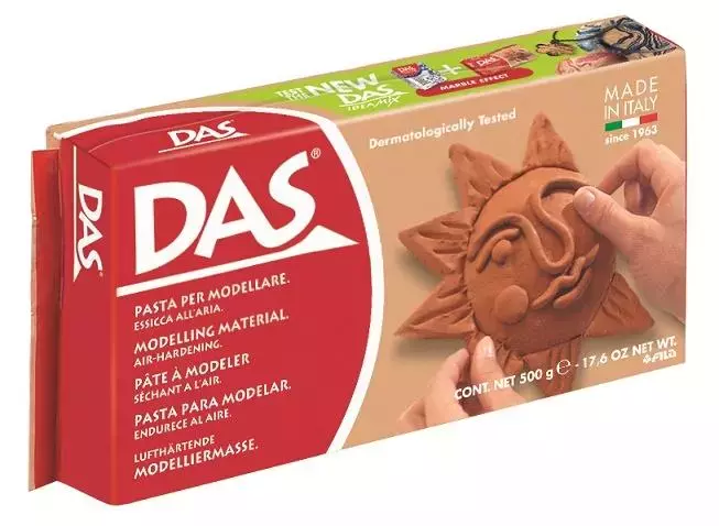 Das Glinka terracotta 0,5kg - Papiernicze i szkolne