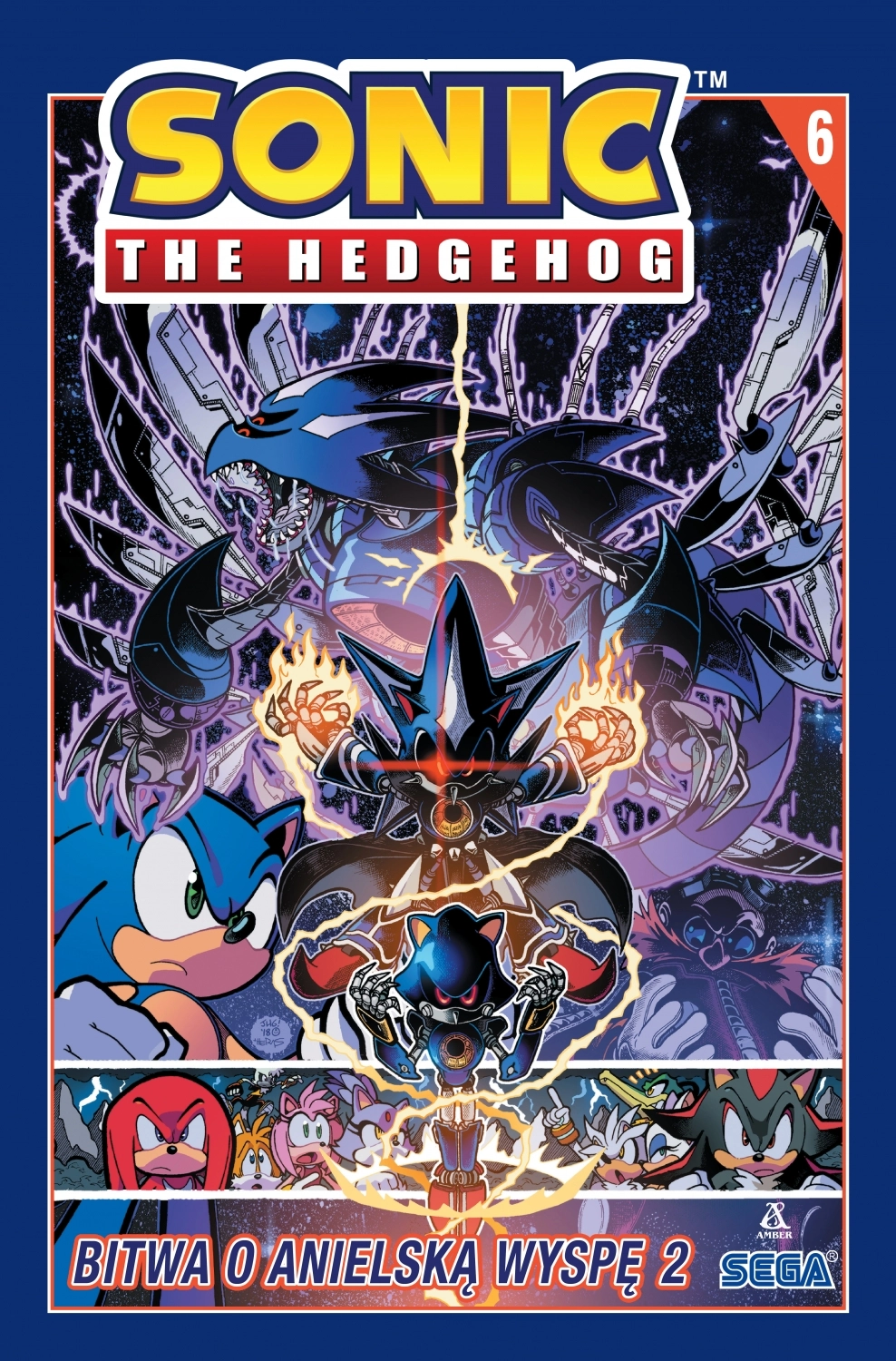 Sonic The Hedgehog. Tom 6. Bitwa o Anielską Wyspę, część 2 - Książki