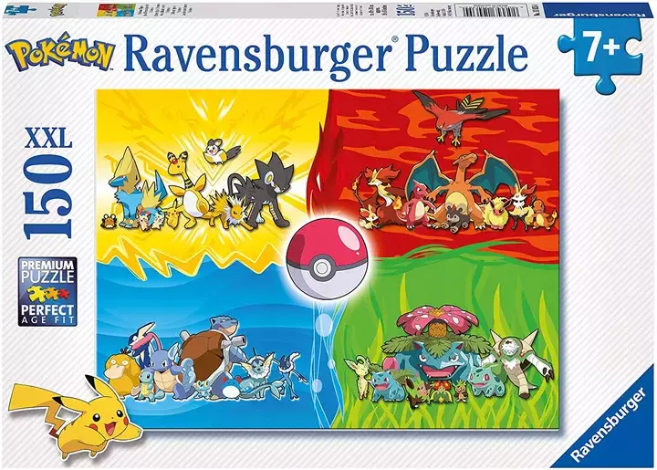 Puzzle 150 elementów. Pokemon - Puzzle
