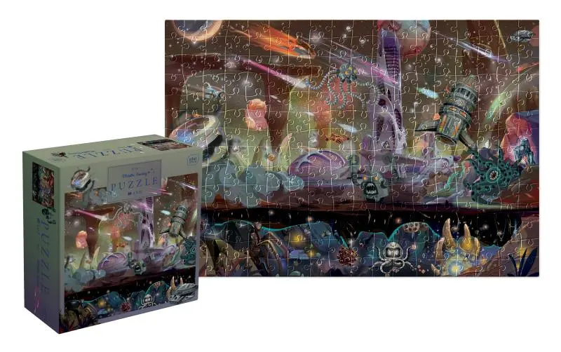 Puzzle 500 elementów. Metallic Fantasy. Kosmiczne poszukiwania - Puzzle