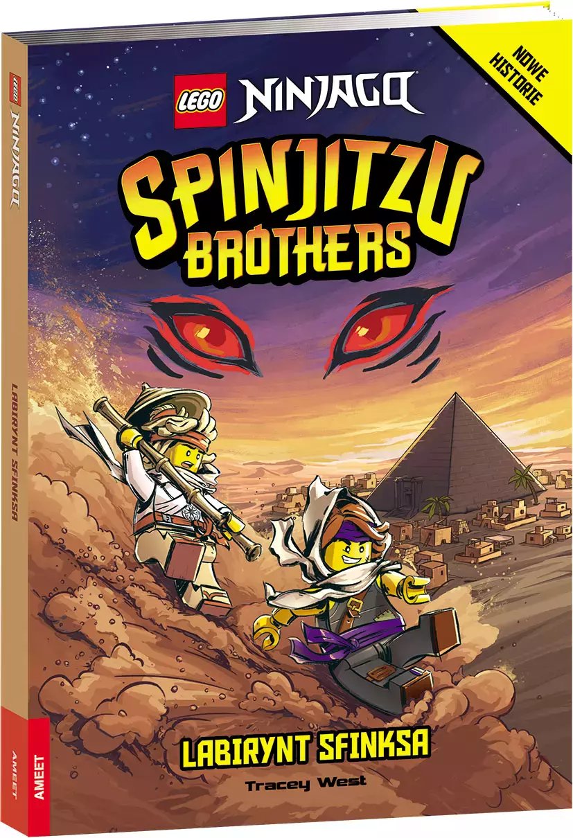 Lego Ninjago. Spinjitzu Brothers. Labirynt Sfinksa - Książki