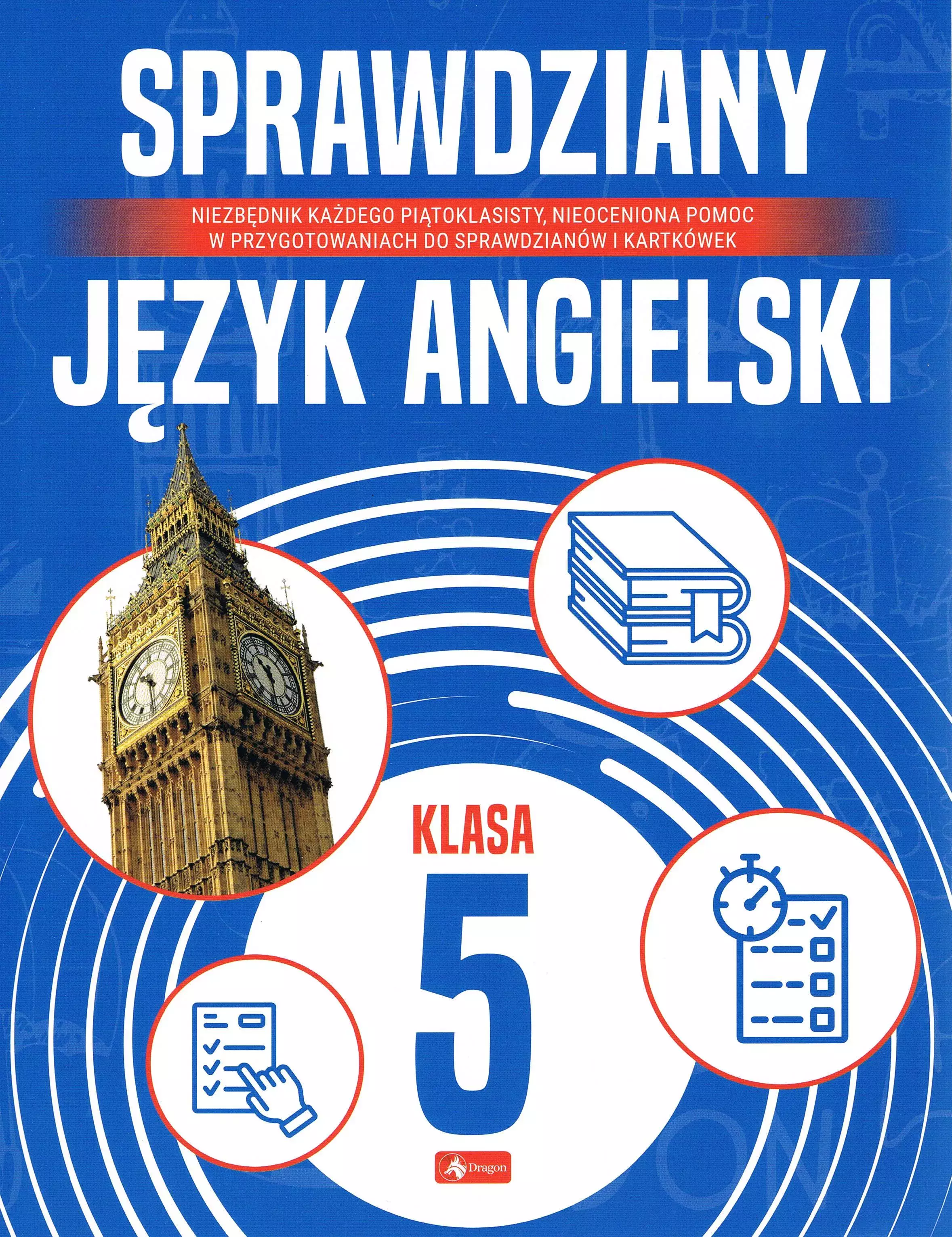 Sprawdziany dla klasy 5. Język angielski - Książki