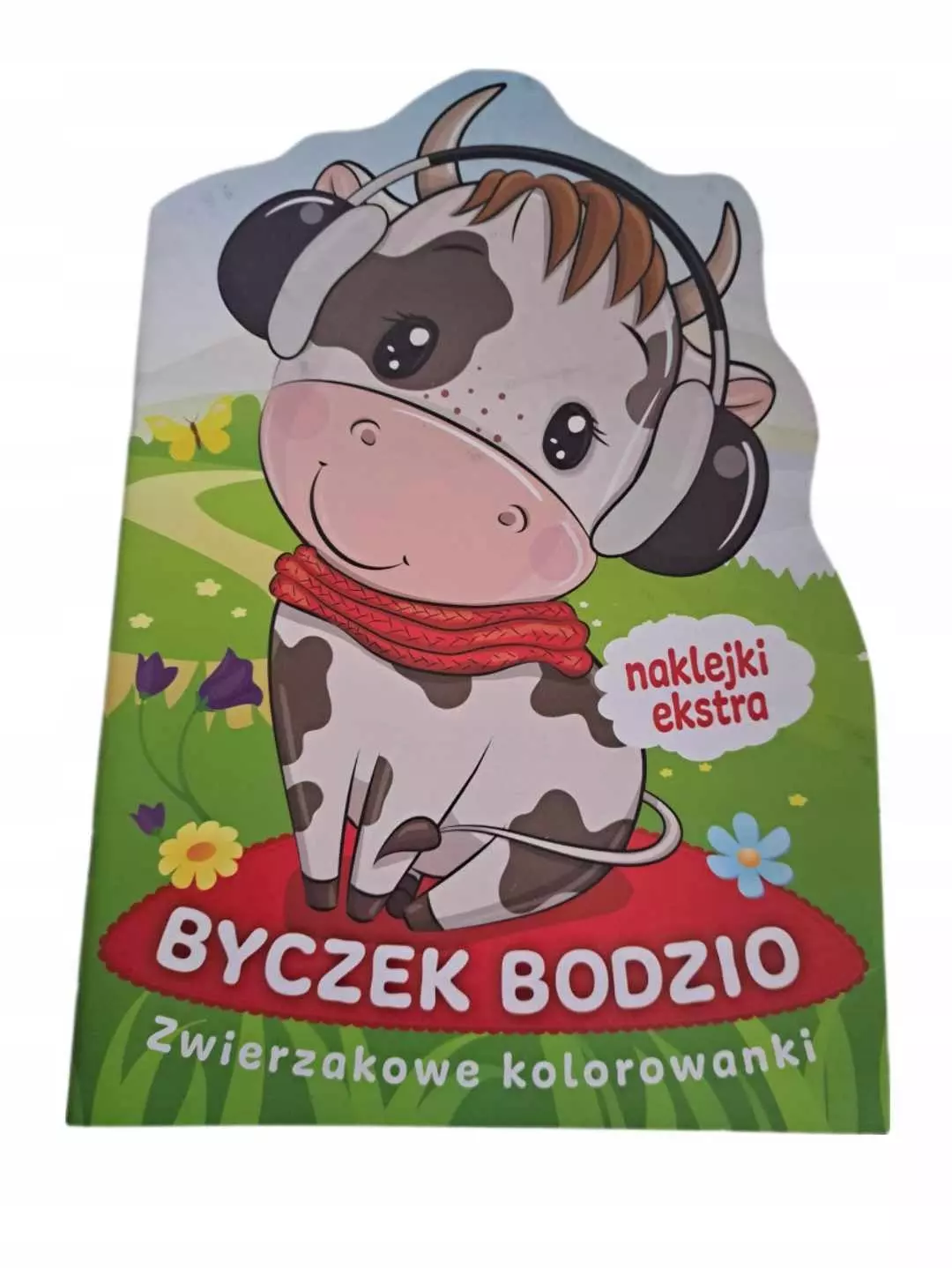Byczek Bodzio - Zwierzakowe kolorowanki - Książki