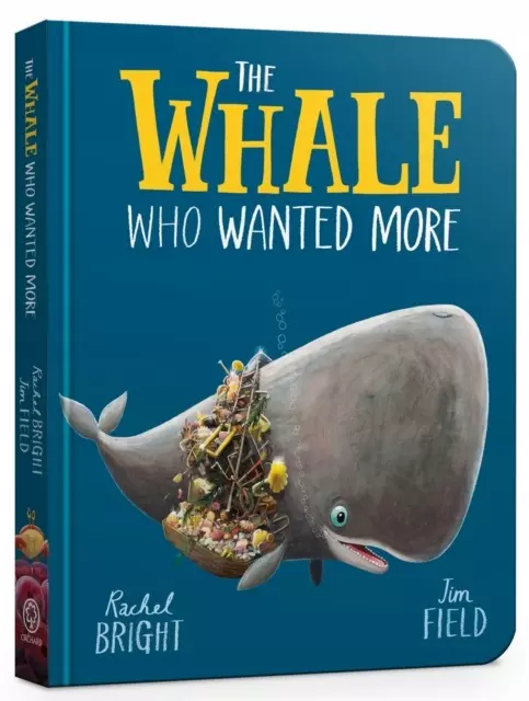 The Whale Who Wanted More Board Book (2022) - Książki
