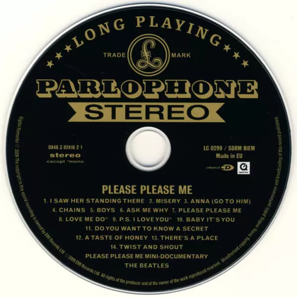 Please Please Me, CD - Muzyka