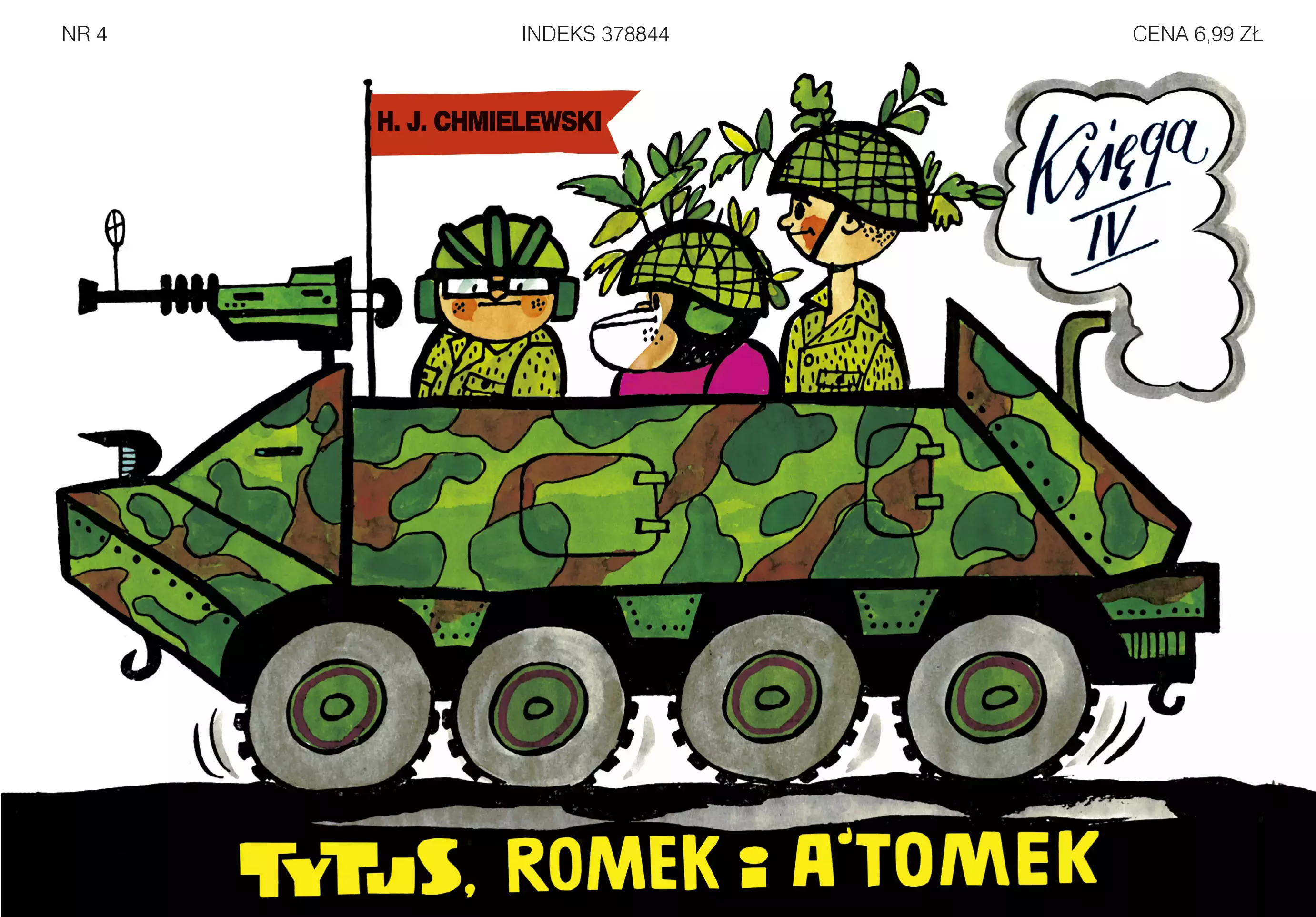 Tytus, Romek i A'Tomek. Księga IV. Tytus żołnierzem - Książki