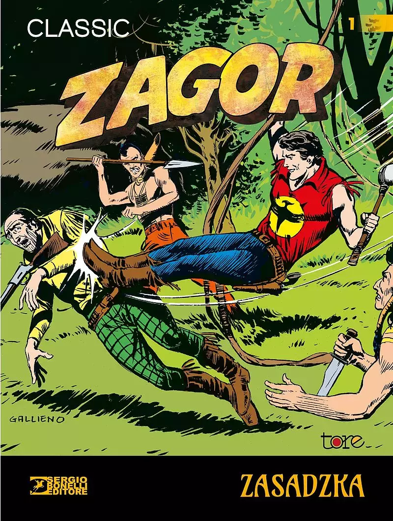 Zagor. Tom 1. Zasadzka - Książki
