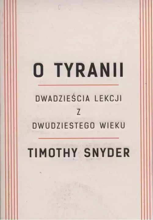 O tyranii w.2022 - Książki
