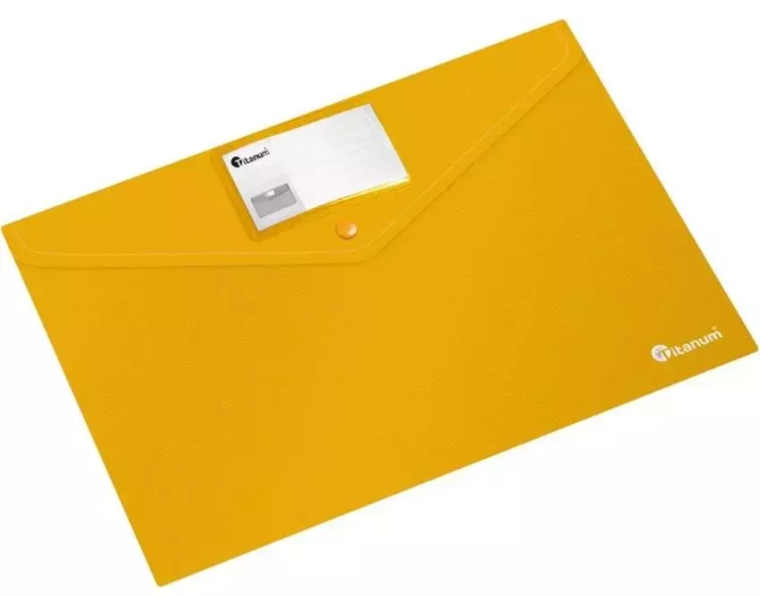 Teczka kopertowa A4 żółta - Papiernicze i szkolne