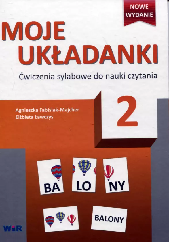 Moje układanki 2. Ćwiczenia sylabowe do nauki czytania - Książki