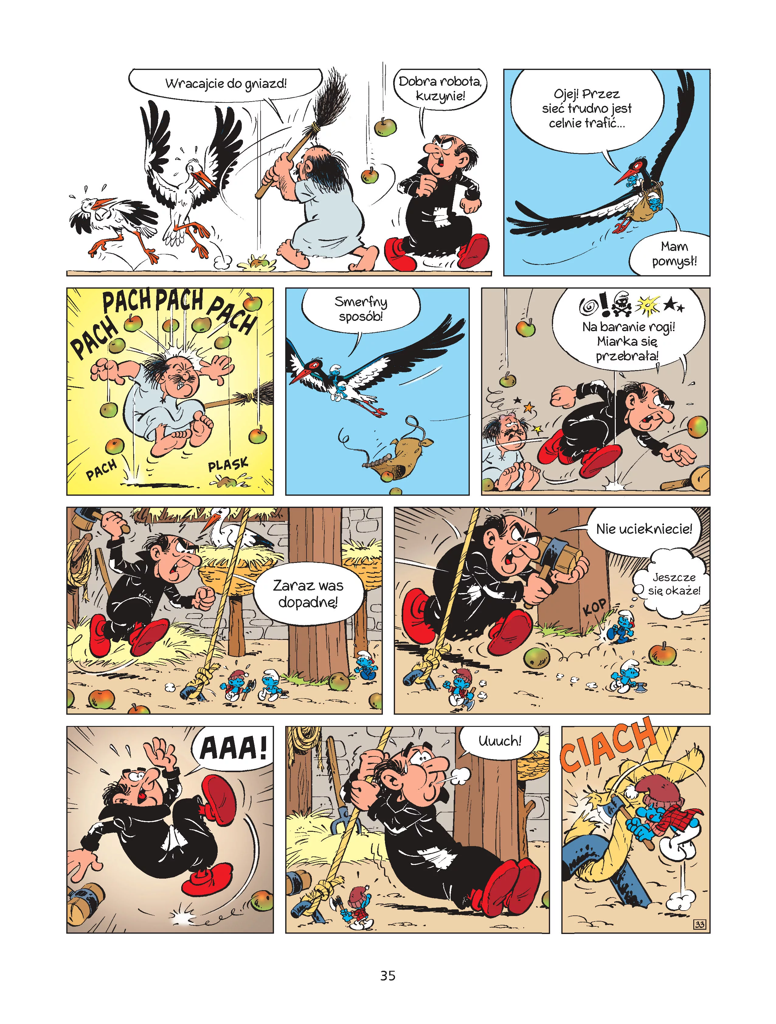 Przygody Smerfów. Tom 38. Smerfy i bociany - Książki