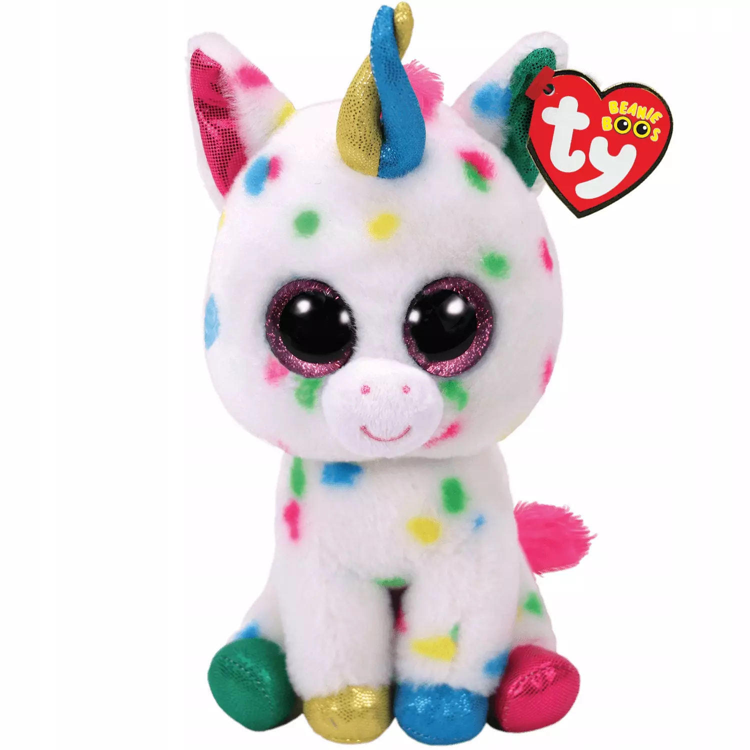TY Beanie Boos. Jednorożec Harmonie, 15 cm - Zabawki