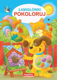 Łamigłówki. Pokoloruj - Książki