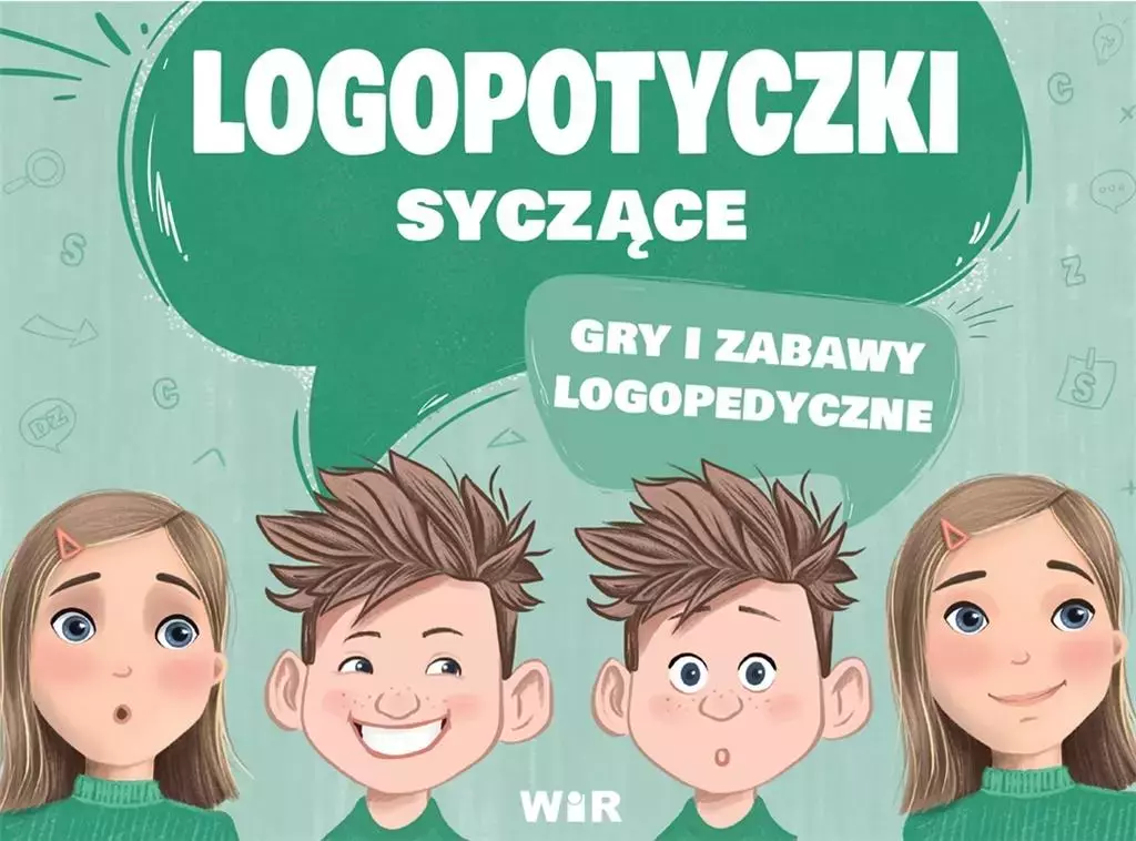 Logopotyczki syczące. Gry i zabawy logopedyczne - Książki