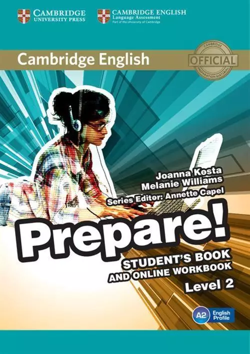 Cambridge English Prepare! 2 Student's Book + Online workbook - Książki