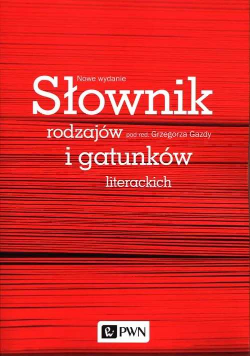 Słownik rodzajów i gatunków literackich - Książki