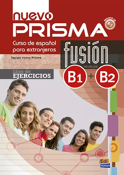 Nuevo Prisma fusion B1+B2 Libro de ejercicios + CD - Książki