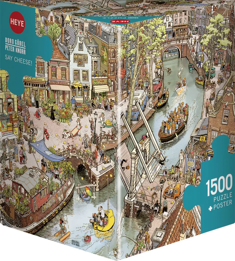 Puzzle 1500 elementów. Czas na zdjęcie + plakat - Puzzle