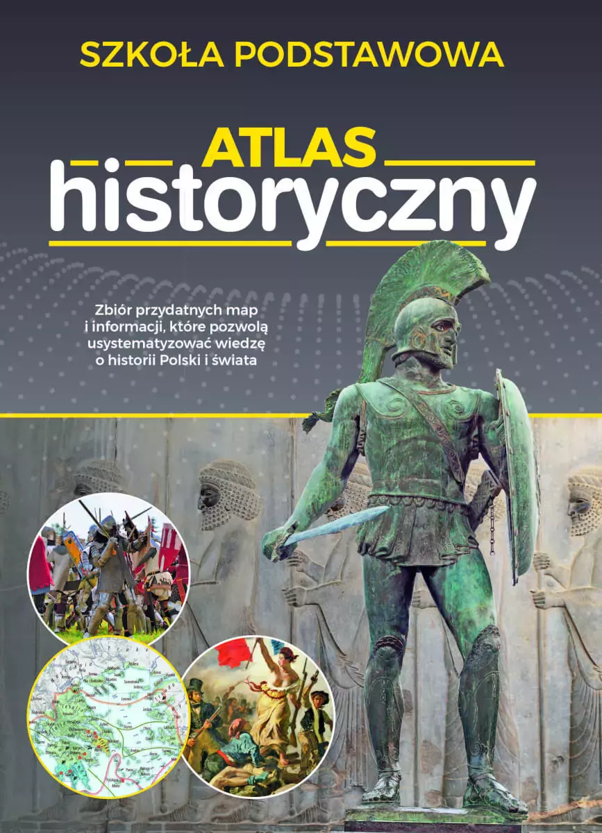 Atlas historyczny. Szkoła podstawowa - Książki