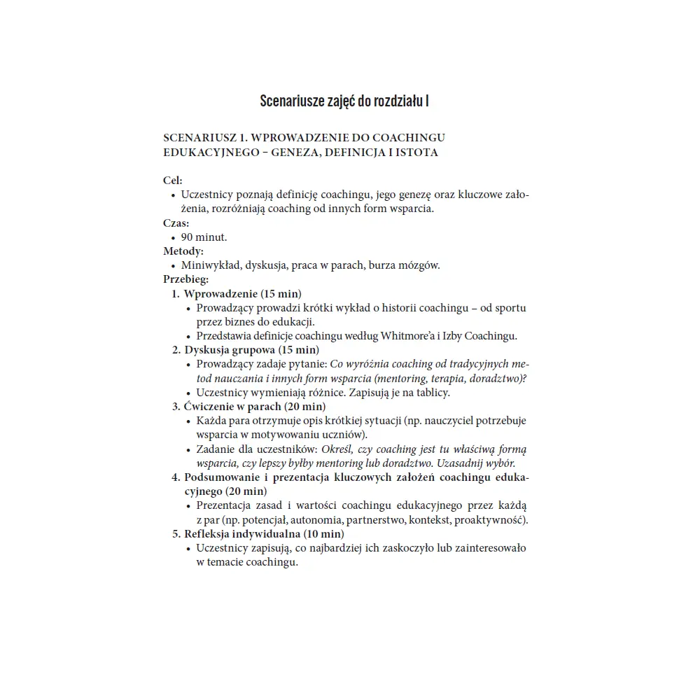 Wprowadzenie do coachingu edukacyjnego - Książki