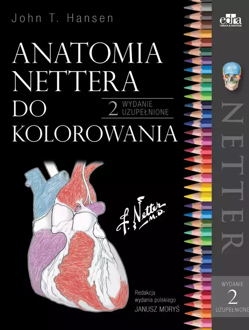 Anatomia Nettera do kolorowania - Książki