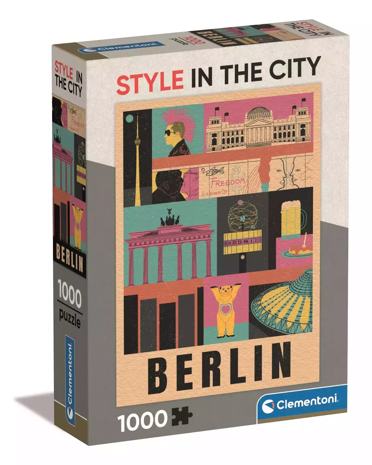 Puzzle 1000 Compact Berlin - Puzzle