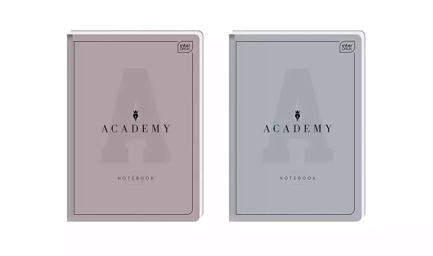 Brulion A4/96K linia Academy - Papiernicze i szkolne