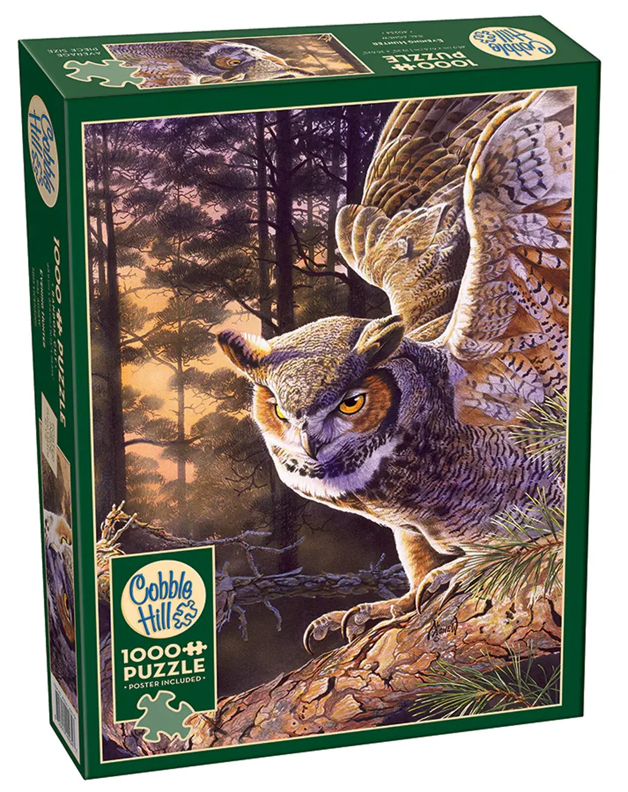 Puzzle 1000 Wieczorny łowca 113559 - Puzzle
