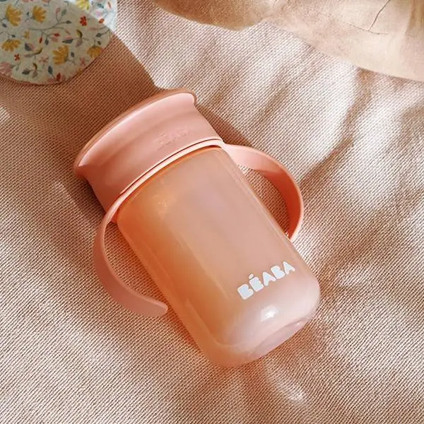 Beaba Kubek treningowy 360° pink - Mama i dziecko