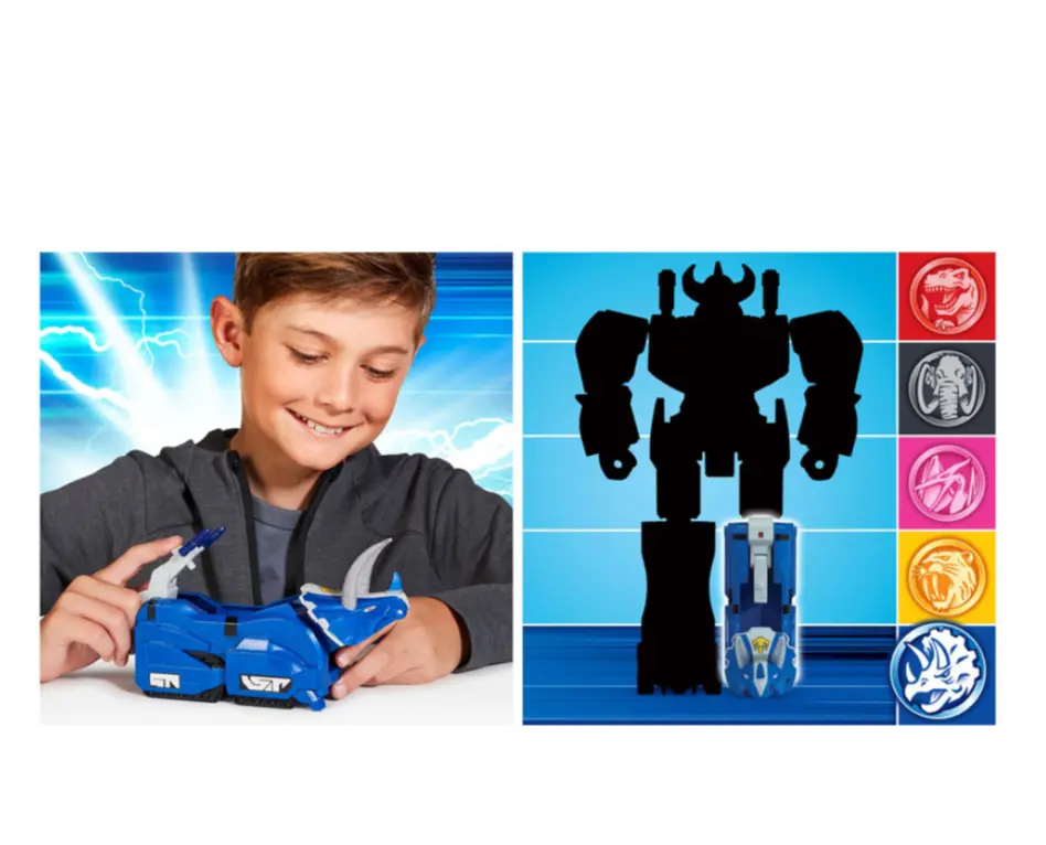 Mighty Morphin Power Rangers. Zestaw Dinozord - Zabawki