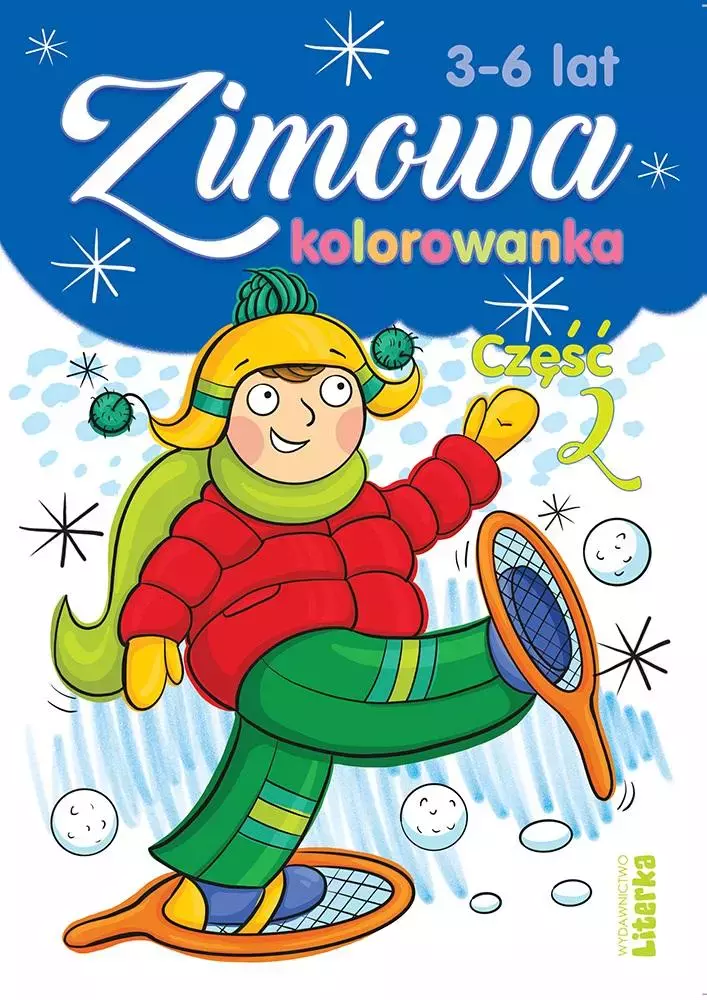 Zimowa kolorowanka cz.2 - Książki