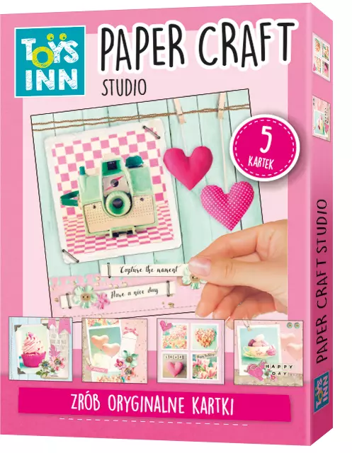 Toys Inn: Zestaw Do Wykonywania Kartek Serce - Zabawki