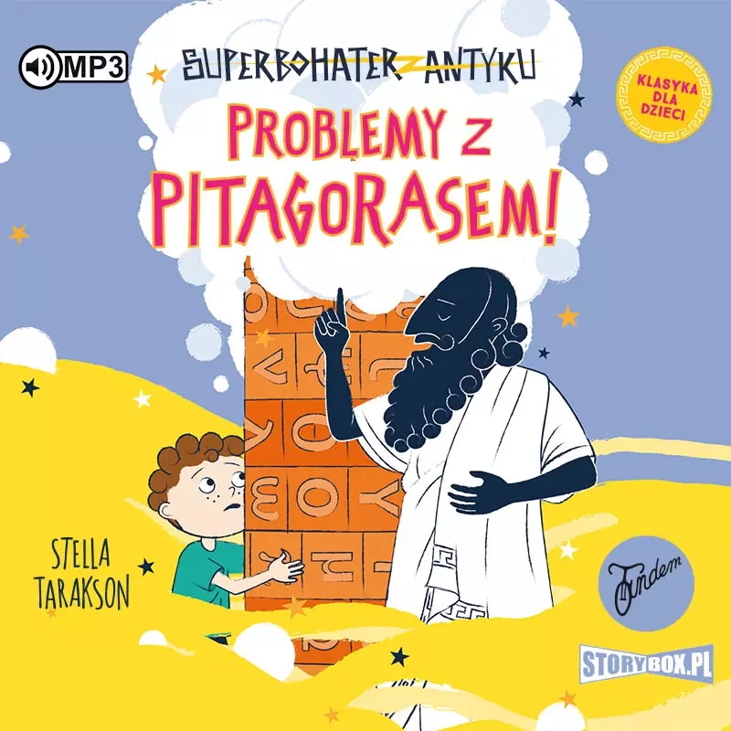 Superbohater z antyku. Tom 4. Problemy z Pitagorasem! Audiobook - Audiobooki