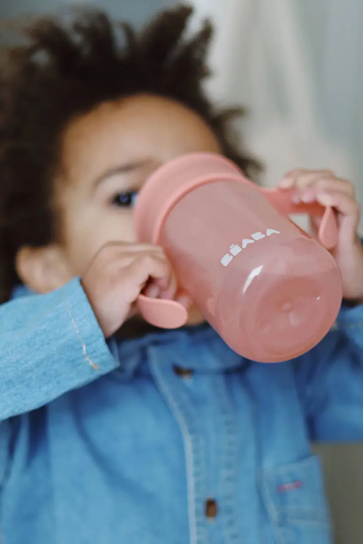 Beaba Kubek treningowy 360° pink - Mama i dziecko