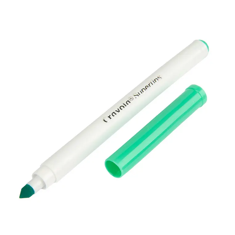 Crayola Super Tips Flamastry mazaki dla dzieci zmywalne pastelowe 12szt. - Papiernicze i szkolne
