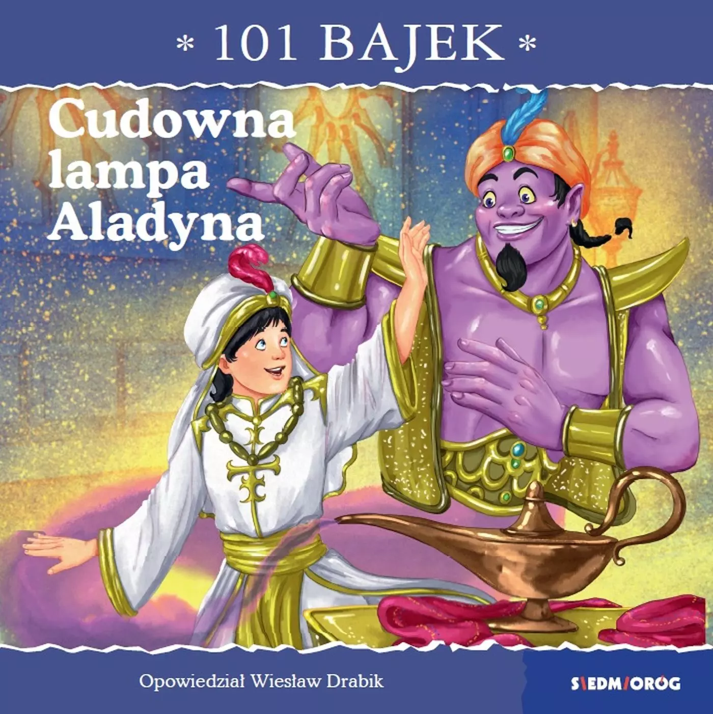 101 bajek. Cudowna lampa Aladyna - Książki