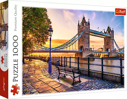 Puzzle 1000 elementów. Tower Bridge, Londyn - Puzzle