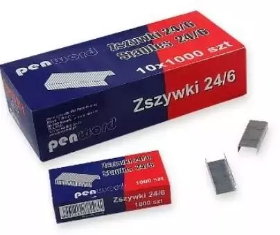 Zszywki (10x1000szt) - Papiernicze i szkolne