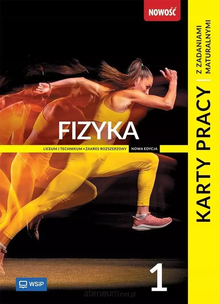 Fizyka 1. Karty pracy z zadaniami maturalnymi. Liceum i technikum. Zakres rozszerzony - Książki