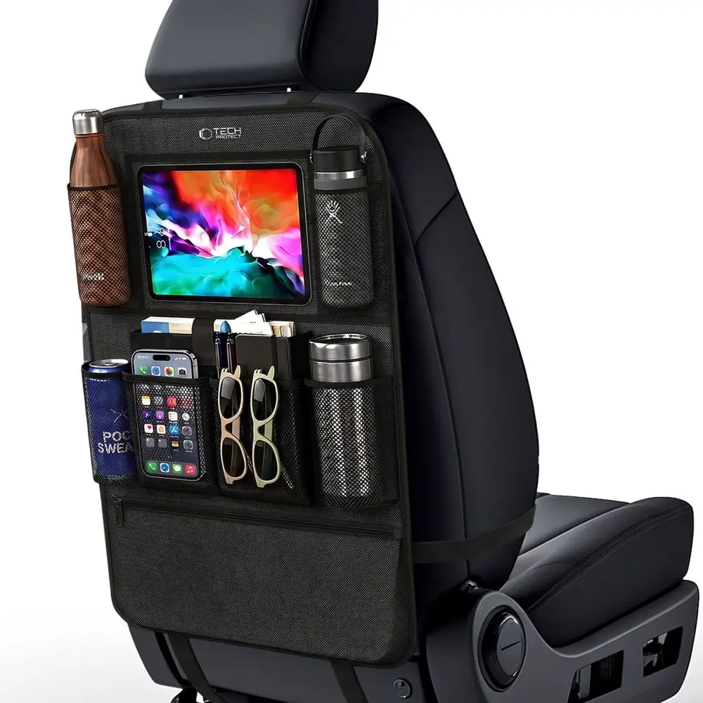 Tech-Protect UCA200 Backseat Car Organizer Black - Elektronika i akcesoria