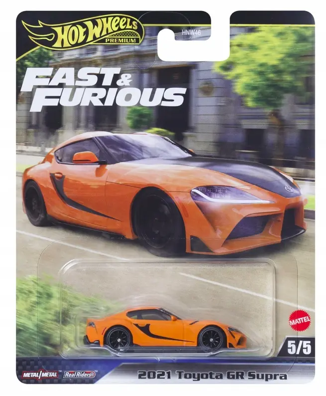 2021 Toyota GR Supra Hot Wheels Fast & Furious - Zabawki