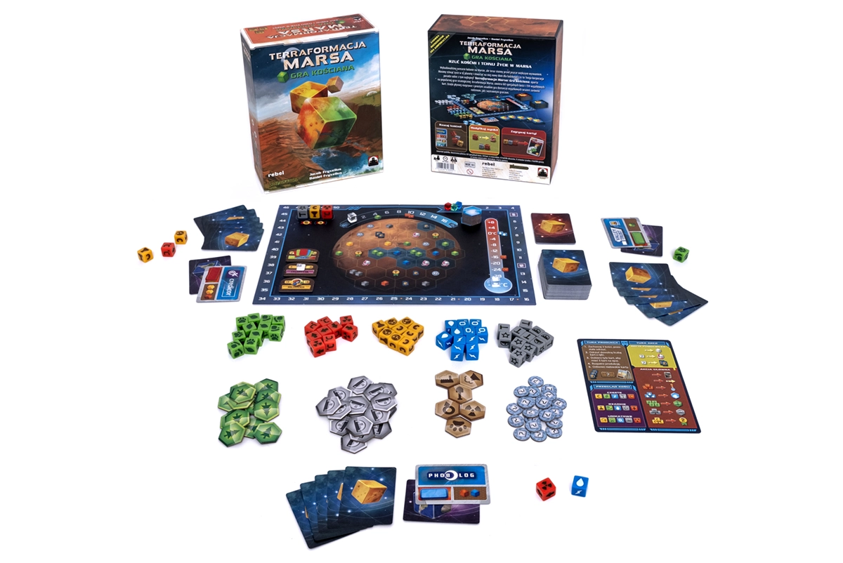 Terraformacja Marsa. Gra kościana - Gry