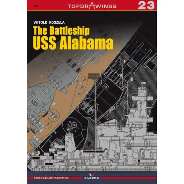The Battleship USS Alabama (Topdrawings 23) - Książki